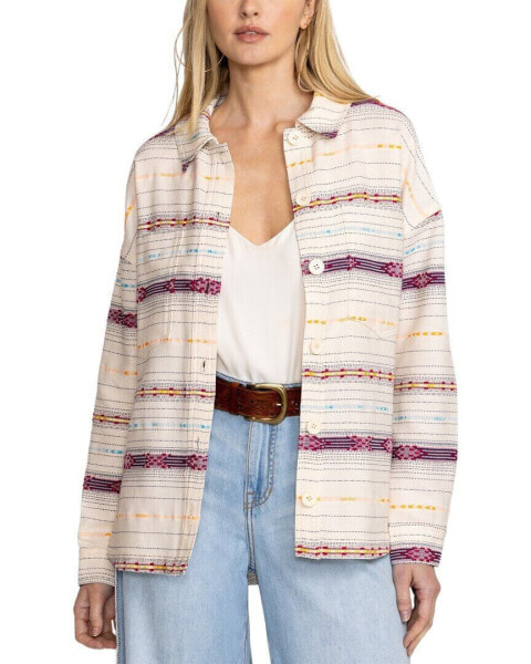 Johnny Was Brigitta Oversized Shirt Jacket Women's