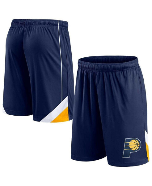 Men's Navy Indiana Pacers Slice Shorts