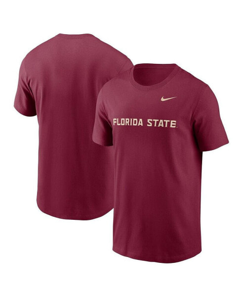 Men's Garnet Florida State Seminoles Primetime Evergreen Wordmark T-Shirt