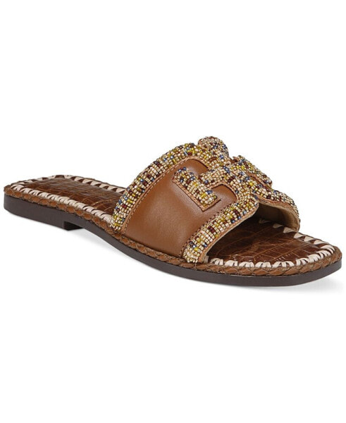 Women's Fitz Beaded Slide Flat Sandals