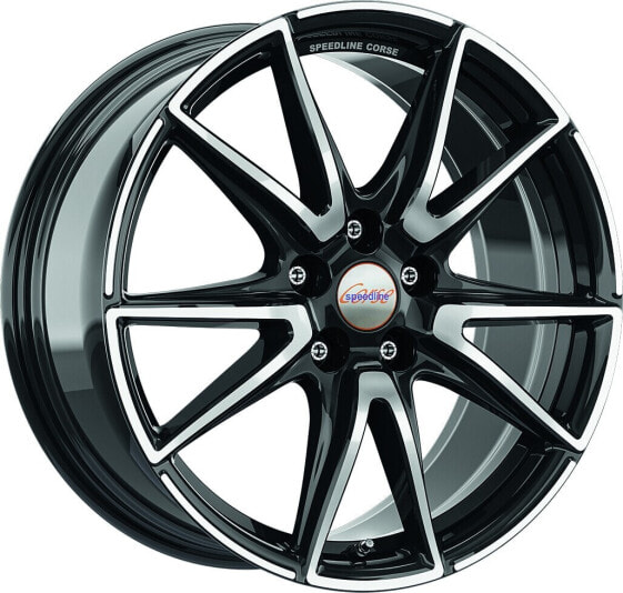 Колесный диск литой Ronal SL6 Vettore jetblack-frontkopiert 8.5x19 ET42 - LK5/112 ML76