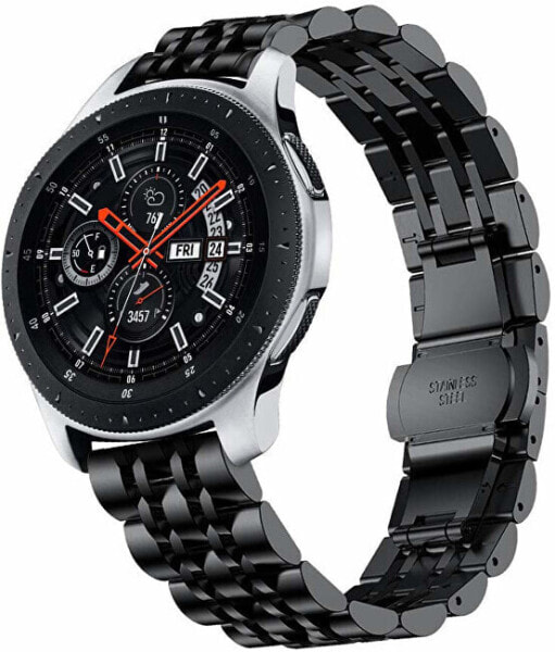 Наручные часы Silicone Strap for Samsung Galaxy Watch - Black 22 mm.