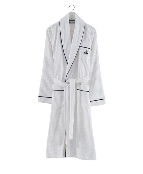 Waffle Terry 48" Turkish Cotton Bathrobe