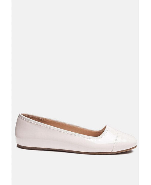 Camella Round Toe Ballerina Flat Shoes