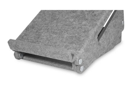 Bakker Ergo-Top 320 Circular - Notebook stand - Grey - 35.6 cm (14") - 38.1 cm (15") - 140 - 180 mm - 215 mm