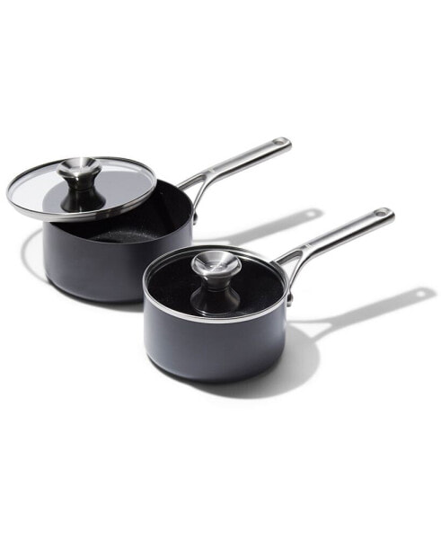 Professional HA Ceramic 4-Pc. Saucepan Set