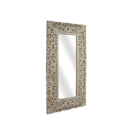 Wall mirror Romimex Brown Mango wood 75 x 150 x 4 cm