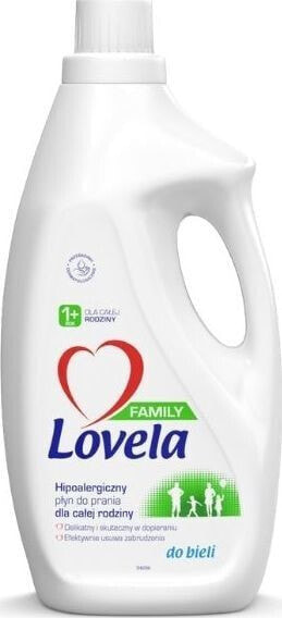 Жидкость для стирки белого цвета Lovela Lovela FAMILY 1,85 л 28 шт