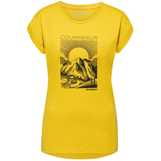 MAMMUT Mountain Courmayeur short sleeve T-shirt