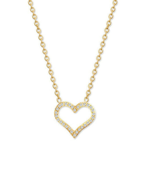 Колье CRYSTalp Sparkling Heart 30449.EG