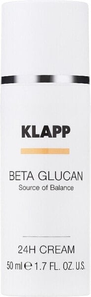 Leichte Pflegecreme für das Gesicht mit Beta-Glucan