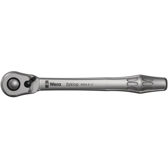 Wera 8004 A - Socket wrench - 1 pc(s) - Chrome - CE - Ratchet handle - 1 pc(s)