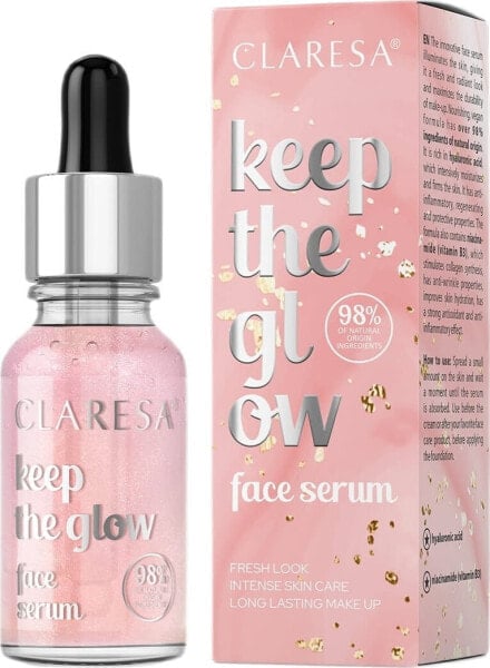 Claresa Claresa Keep The Glow rozświetlające serum do twarzy 16g