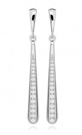 Timeless earrings with cubic zirconia SC500