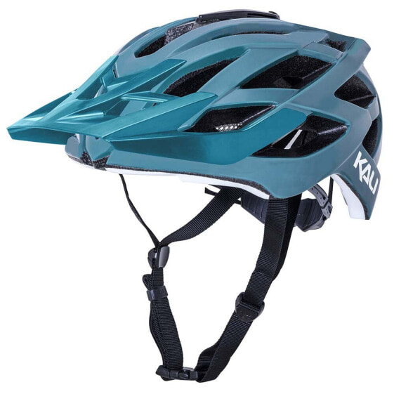 Шлем для горного велосипеда Kali Protectives Lunati SLD в стиле Matt Moss/White