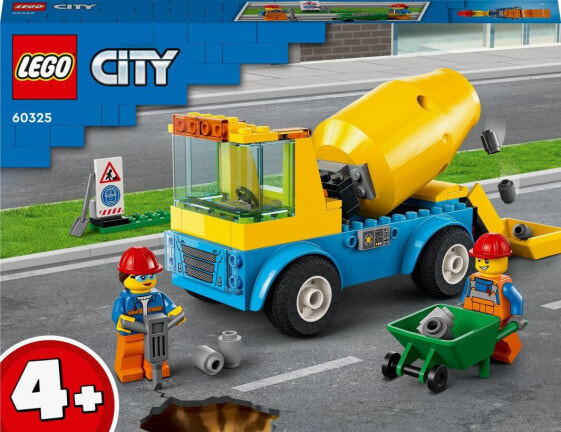 Игрушка LEGO City Миксер бетоносмеситель (60325) для детей