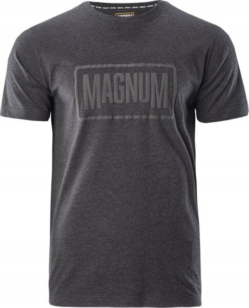 Magnum KOSZULKA MAGNUM ESSENTIAL T-SHIRT 2.0 BLACK MELANGE XXL