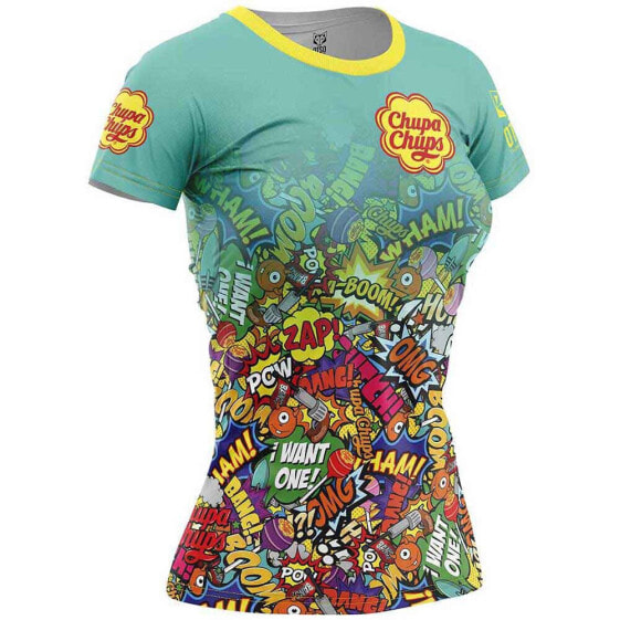 OTSO Chupa Chups Comic short sleeve T-shirt