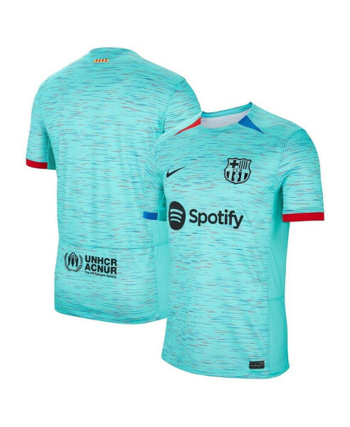 Men's Aqua Barcelona 2023/24 Third Replica Jersey