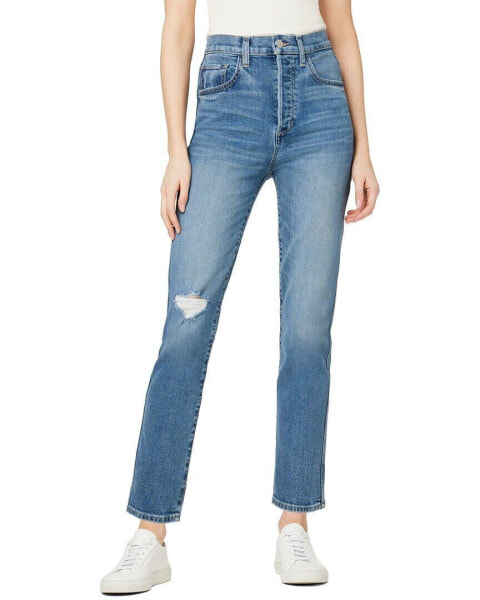 Joe's Jeans The Raine Barnes Destructed Ankle Straight Leg Jean Women's