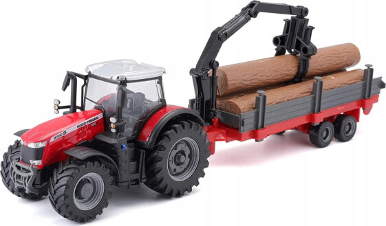 Bburago Traktor CIĄGNIK TRAKTOR MASSEY FERGUSON Bburago