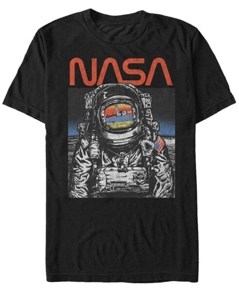NASA Men's Astronaut Poster Short Sleeve T- shirt