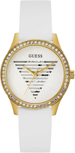 Guess Damen Armbanduhr 38 mm Armband Silikon GW0530L6