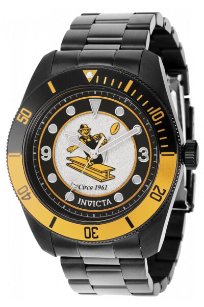 Invicta NFL Pittsburgh Steelers Men's Watch - 47mm. Black (36915)
