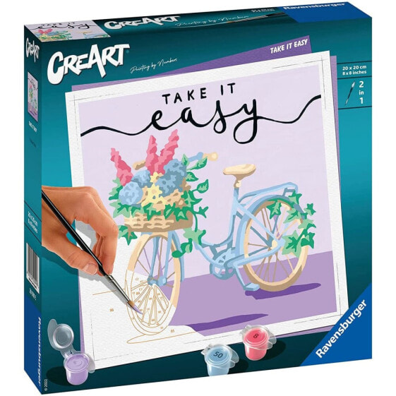 RAVENSBURGER Creative Set Paints By Bicycle Numbers