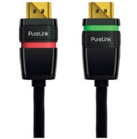 PureLink 1m, 2xHDMI, 1 m, HDMI Type A (Standard), HDMI Type A (Standard), 3840 x 2160 pixels, 3D, Black