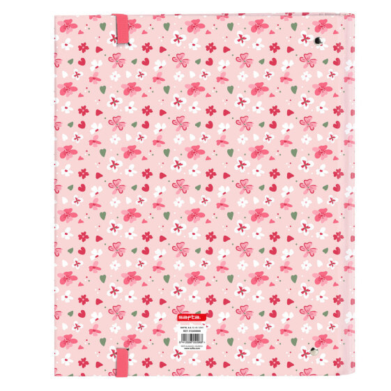 Ring binder Vicky Martín Berrocal In bloom Pink 27 x 32 x 3.5 cm