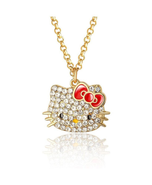 Sanrio Pave Crystal Necklace