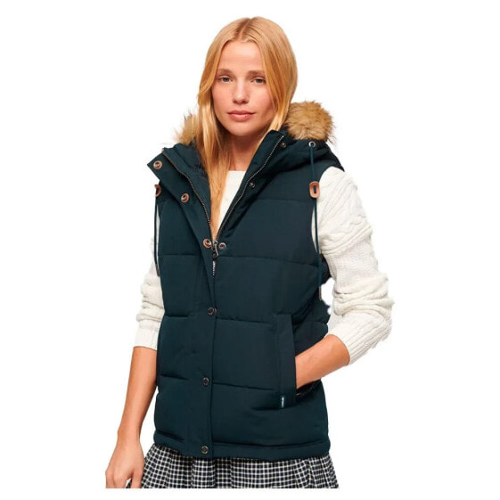 SUPERDRY Everest Faux Fur Vest