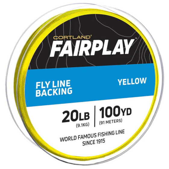Леска для рыбалки Cortland Fairplay Backing Yellow