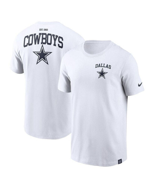 Men's Cream Dallas Cowboys Blitz Essential T-Shirt