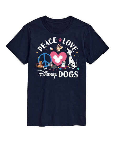 Hybrid Apparel Disney Dogs Mens Short Sleeve Tee