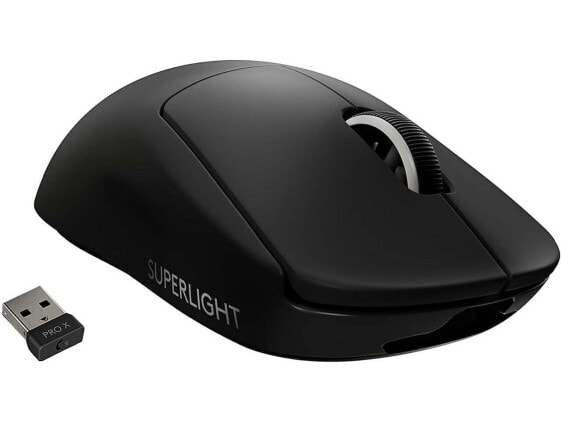 Logitech G PRO X SUPERLIGHT Wireless Gaming Mouse, Ultra-Lightweight, HERO 25K S