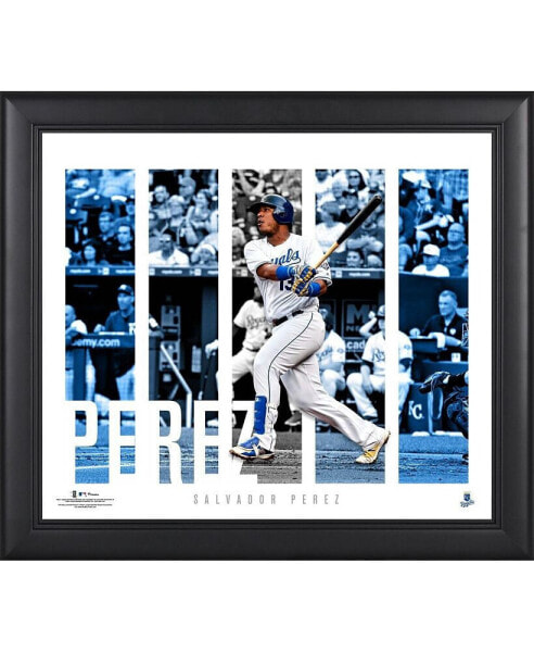 Salvador Perez Kansas City Royals Framed 15" x 17" Player Panel Collage