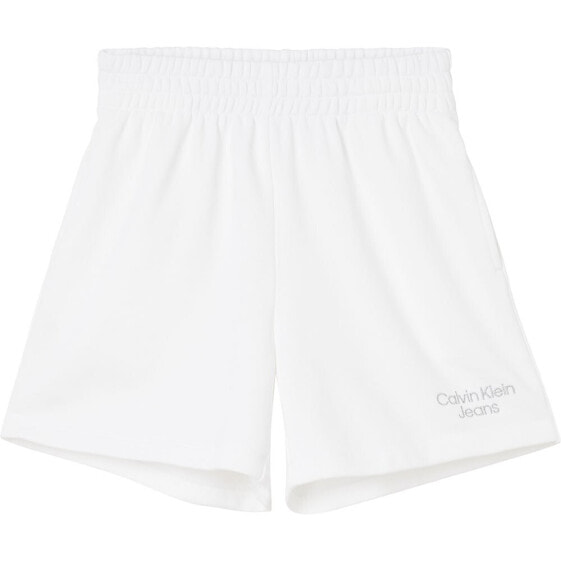 CALVIN KLEIN JEANS Embroidery Wide sweat shorts