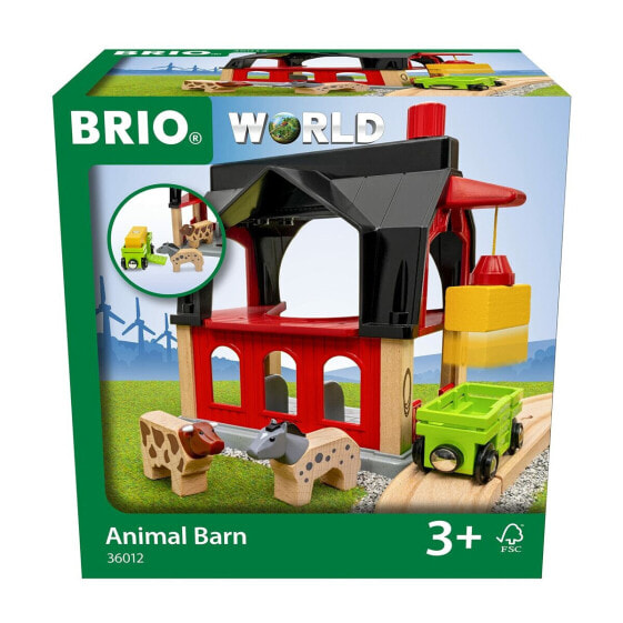 Игровой набор Ravensburger Animal barn Wood Farm Friends (Друзья фермы)