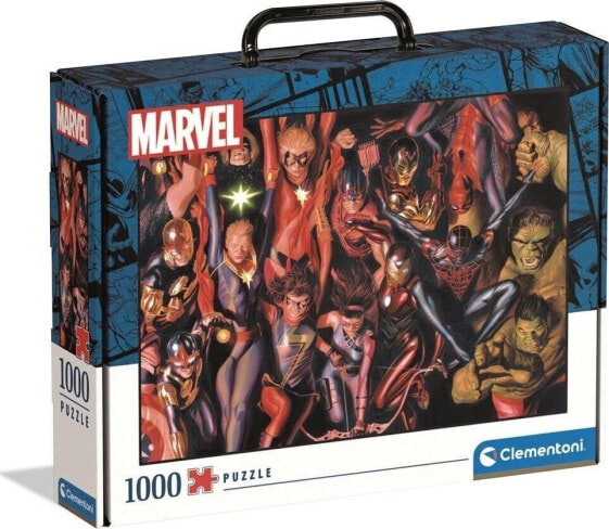 Clementoni CLE puzzle 1000 Brief Case Marvel 39675