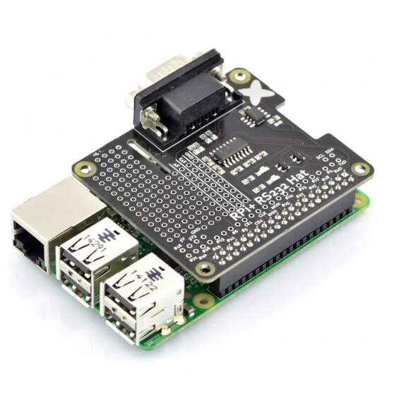 RS232 Hat for Raspberry Pi 3B/2B/B+