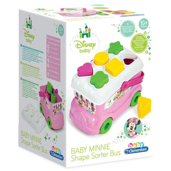 CLEMENTONI Disney Baby Minnie Shape Sorter Bus