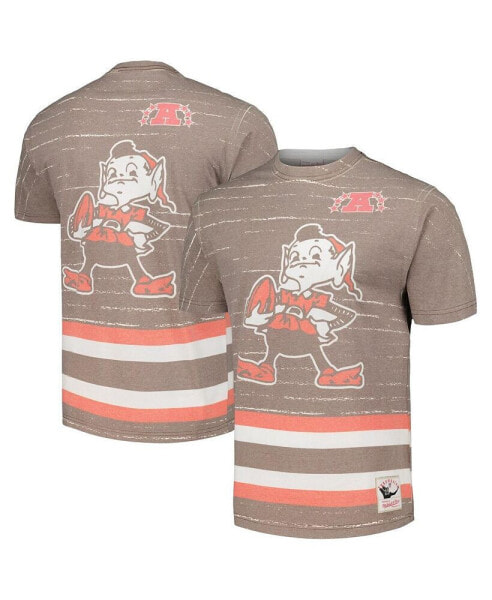 Men's Brown Cleveland Browns Jumbotron 3.0 T-shirt