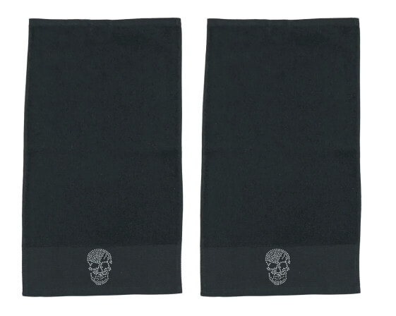 Текстиль Handtuch Set 2er done.® Skull - Коллекция Stone Black Line