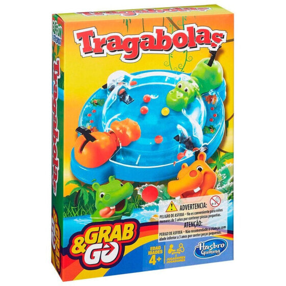 HASBRO Tragabolas Travel Spanish/Portuguese Board Game