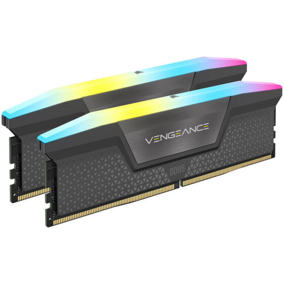 Corsair Vengeance RGB, DDR5-5600, CL40, AMD EXPO - 64 GB Dual-Kit, Grau