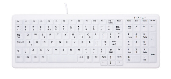 Cherry Active Key MTA AK-C7000 Corded GB-Layout weiß - Keyboard - QWERTY