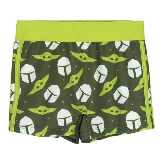 Плавки-шорты для мальчиков The Mandalorian Зеленые