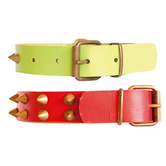 YOUPET Leather Class Co1F 50x3 cm Dog Collar